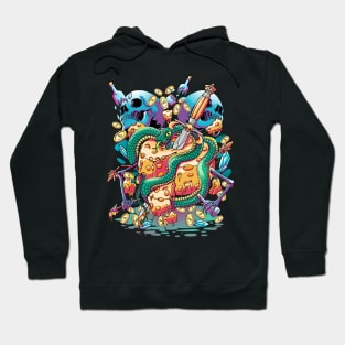 snake cheese Hoodie